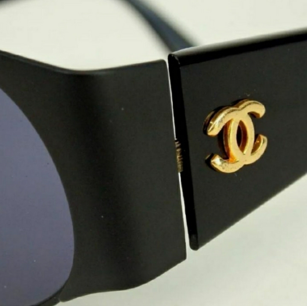 AUTHENTIC CHANEL CC MARK SUNGLASSES PLATSTICK - Picture 11 of 15